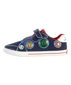 Basket à Scratch Plate Geox Enfant Kilwi Canv+Tumb - Bleu