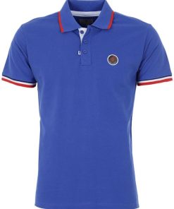 Polo manches courtes garçon ECODY - Bleu