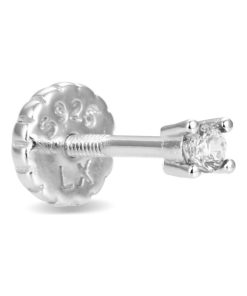 Piercing, Dali en Argent Sterling 925 et Zircone Brillante finition Rhodium - Argent