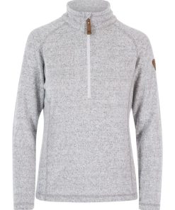 Trespass - Haut polaire TENDERNESS - Gris chiné