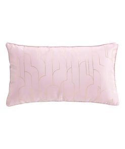 Coussin passepoil Collection Domae - Rose