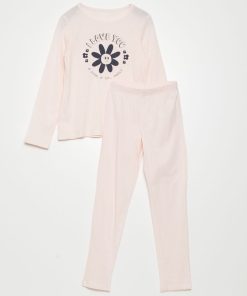 Ensemble pyjama long - 2 pièces - FLOWER