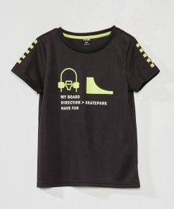 Tee-shirt imprimé - Noir