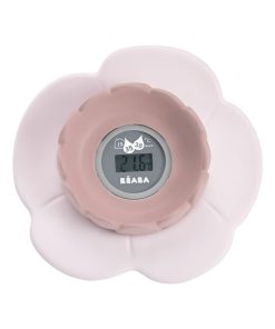 Thermomètre de bain Lotus old pink - Rose