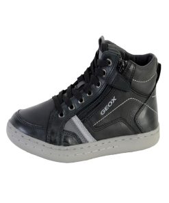 Basket Montante Geox Enfant Garçons Garcia - Noir