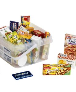 Petite boîte en plastique garnie de produits français - Jeu d'imitation - N/A