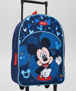 Cartables à roulettes 'Mickey Mouse' - bleu
