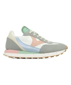 Baskets Victoria Galaxia Split Leather - Gris Multicolore