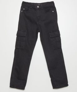 Pantalon avec poches - Noir