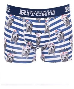 Boxer motifs ROUMATOL-J - Bleu marine