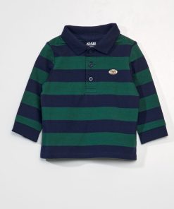 Polo en jersey - Vert