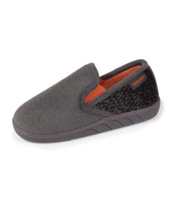 Isotoner Chaussons Sans-gênes Junior Gris Chiné - Gris