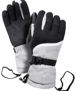 Iguana Gants de ski Kano Femmes/Dames - Gris Noir Noir