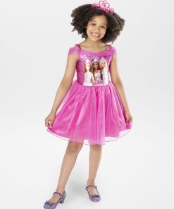 Déguisement princesse 'Barbie' - rose