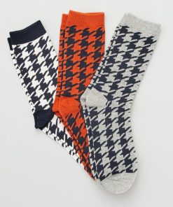 Lot de 3 paires de chaussettes - Marron/gris