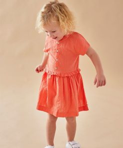 Set robe + bloomer, - Rouge