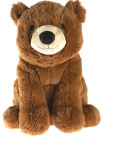 Peluche Bouillotte Ours Brun - Made in France - Marron