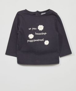 T-shirt à manches longues - Bleu
