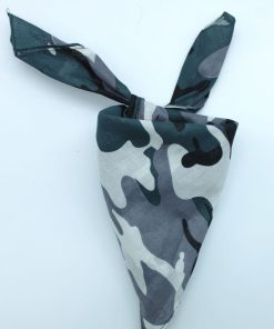 Bandana en coton Kebello - Gris