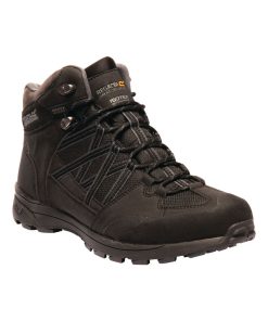 Regatta - Chaussures montantes de randonnée SAMARIS - Noir Gris