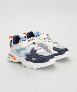Baskets esprit running - Bleu/Blanc