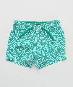 Short de bain - Vert