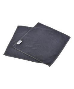 2 Chiffons anti statiques meuble - gris anthracite