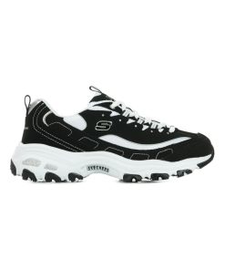 Baskets Skechers D'Lites Biggest Fan - Noir Blanc