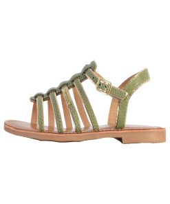 Sandale Cuir Enfant Les Tropeziennes Monzar 4325 - Vert