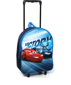 Sac à dos à roulettes maternelle 31 cm DS Cars Bleu marine Bagtrotter - Bleu