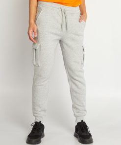 Pantalon de jogging en molleton - Gris