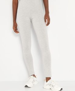 Legging de sport uni - gris
