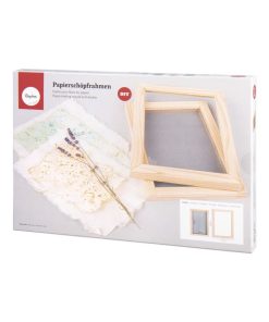 Moule cadre pour fabrication de papier recyclé 24 x 15,5 cm - N/A