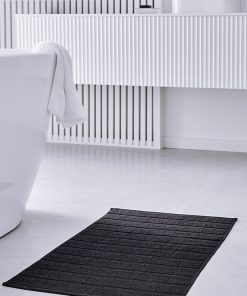 Tapis de bain 80 x 50 cm - Noir