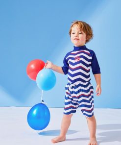 Short de bain double protection - Bleu