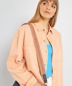 Bandoulière imprimée - ROSE