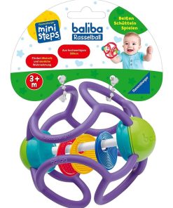 Boule hochet Baliba violet - N/A