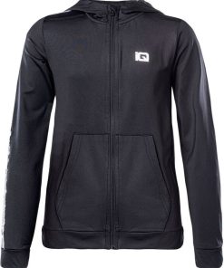 IQ - Veste à capuche OKANE - Noir Blanc