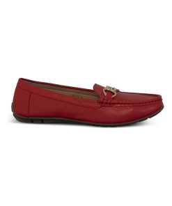 Mocassins Kebello - Rouge