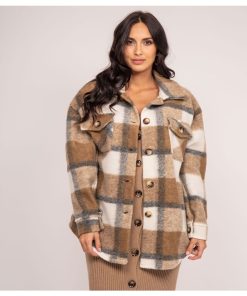 Surchemise carreaux UKARL - Beige