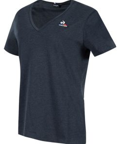 T-shirts 'Le Coq Sportif' 'Saison Tee Ss Col V N°1 W' - Bleu
