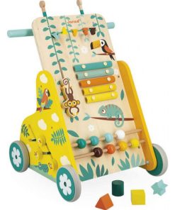 Chariot de marche multi-activités en bois Tropik - N/A