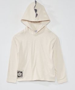 T-shirt à capuche - Blanc