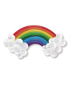 Ballon arche arc-en-ciel 160 cm - Multicolore