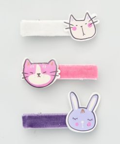 Lot de 3 princes crocos - Violet/rose/blanc