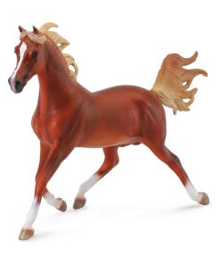 Figurine Cheval : Deluxe 1:12 : Etalon Arabe alezan - N/A