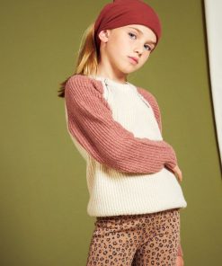 Pull avec ouverture zippée - Facile à enfiler - Ecru