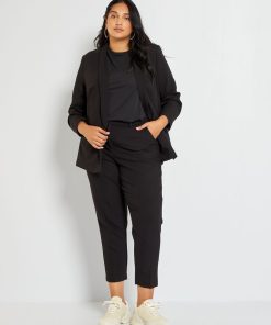 Pantalon cigarette - noir