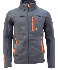 Blouson polarshell garçon ECANTON - Gris