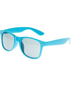 Paire de lunettes carrées - turquoise